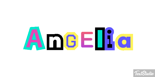 Angelia Text effect