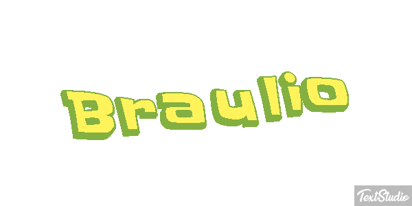 Braulio Text effect