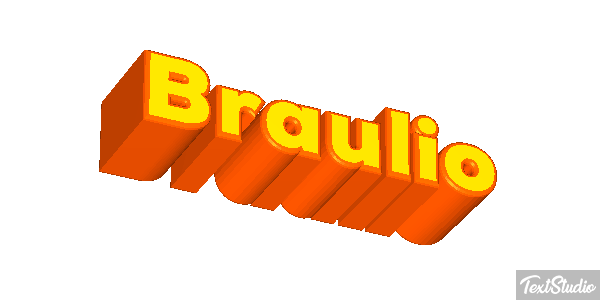 Braulio Text effect