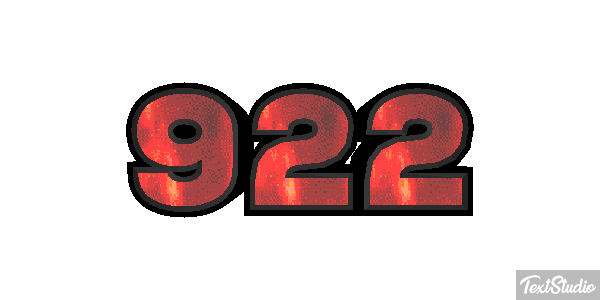 922 Effet de texte