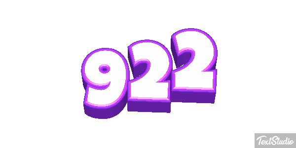 922 Effet de texte