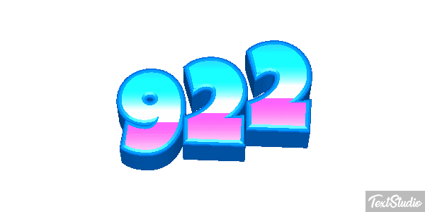 922 Effet de texte