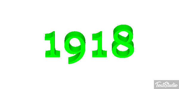 1918 Effet de texte