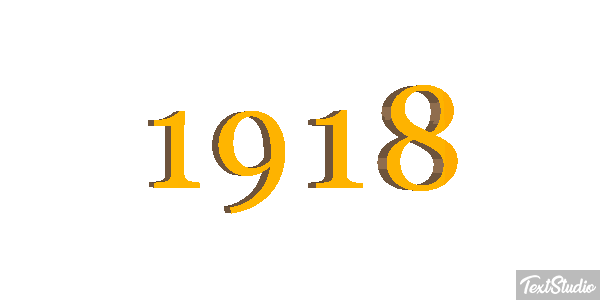 1918 Effet de texte