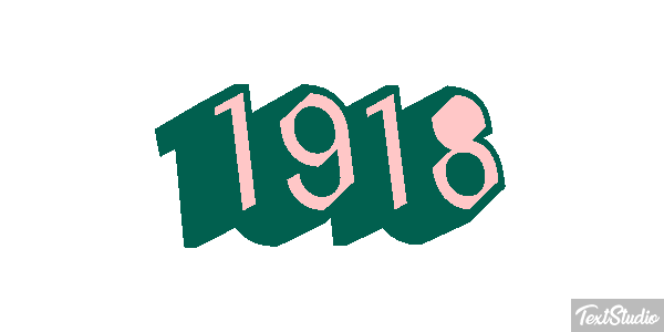 1918 Effet de texte