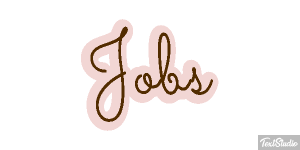 Jobs Efeito do texto