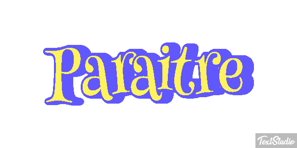 Paraître Effet de texte