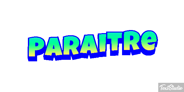 Paraître Effet de texte