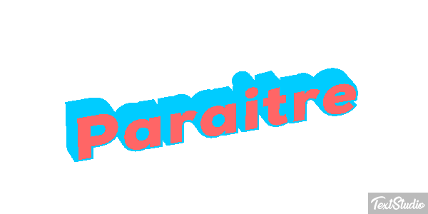 Paraître Effet de texte