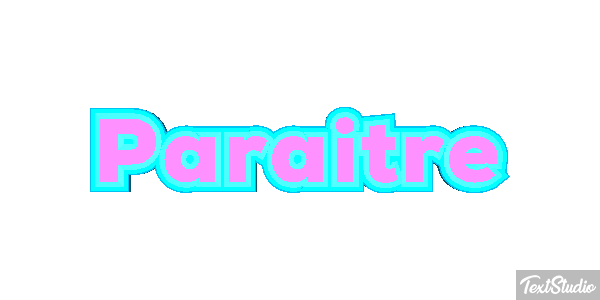 Paraître Effet de texte