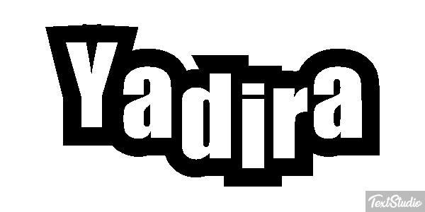 Yadira Efecto de texto
