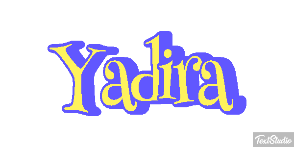 Yadira Efecto de texto
