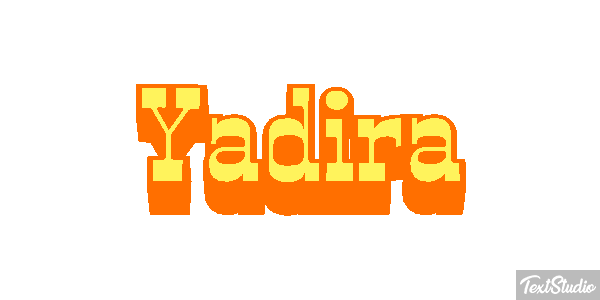 Yadira Efecto de texto