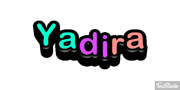 Yadira Efecto de texto