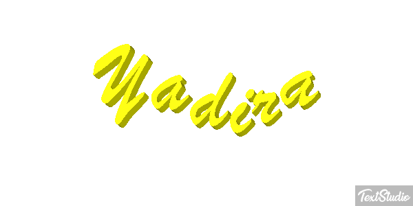 Yadira Efecto de texto