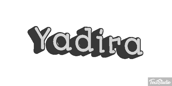 Yadira Efecto de texto