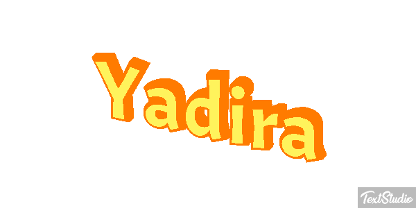 Yadira Efecto de texto