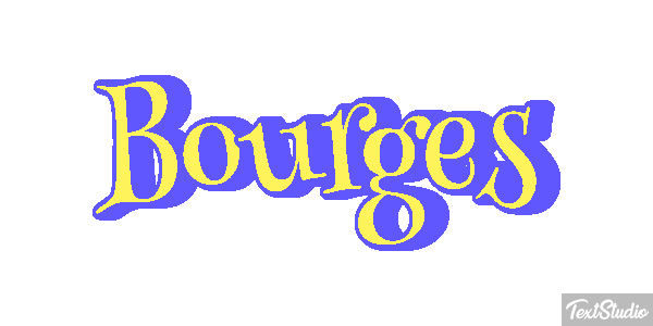 Bourges テキスト効果