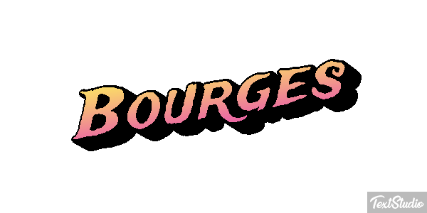 Bourges テキスト効果