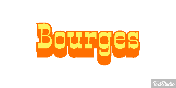 Bourges テキスト効果