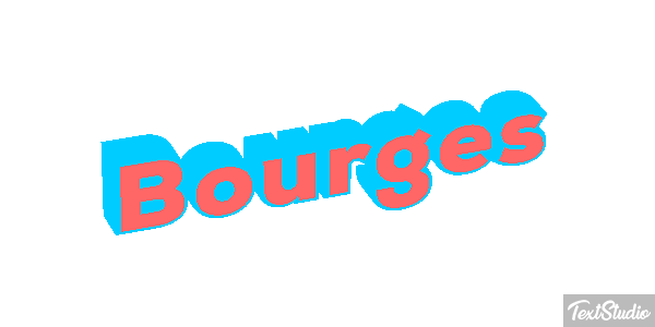 Bourges テキスト効果