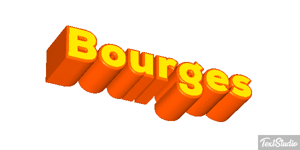 Bourges テキスト効果