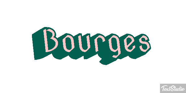 Bourges テキスト効果