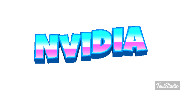 Nvidia Text effect