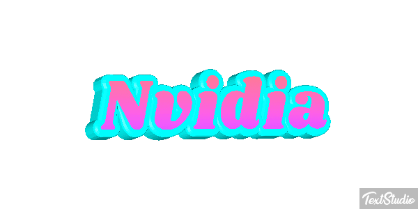 Nvidia Text effect