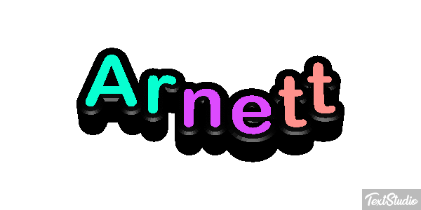 Arnett Texteffekt