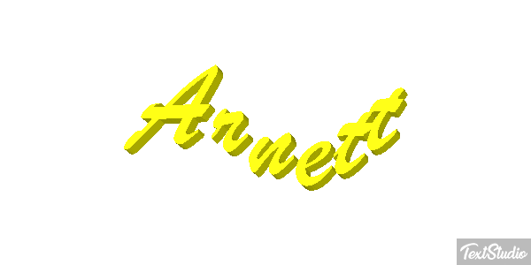Arnett Texteffekt