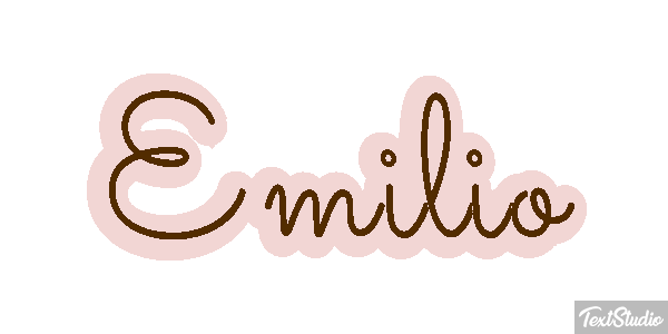 Emílio テキスト効果