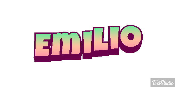 Emílio テキスト効果