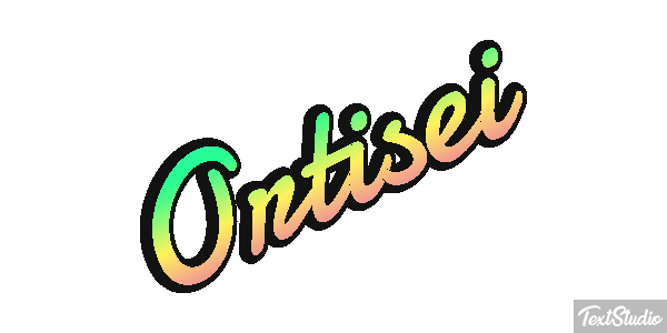 Ortisei Efekt tekstowy