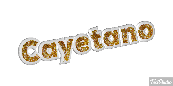 Cayetano Efecto de texto