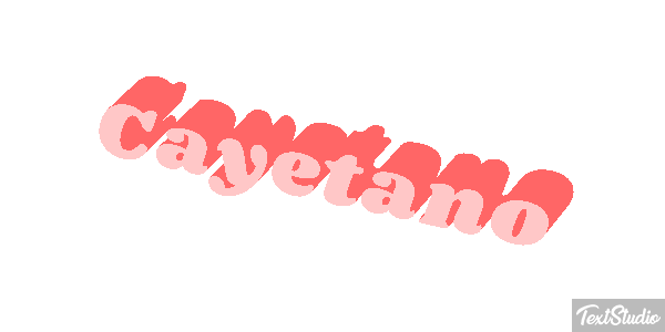 Cayetano Efecto de texto