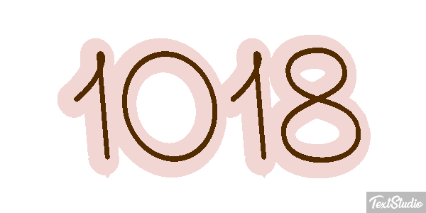 1018 Text effect