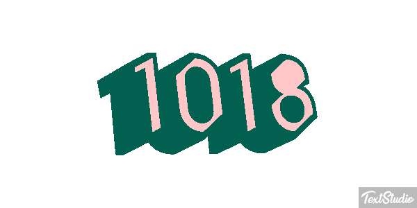 1018 Text effect