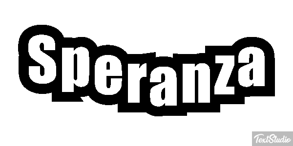Speranza Effetto testo