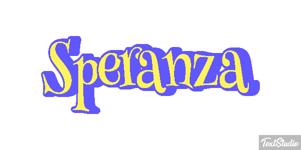 Speranza Effetto testo