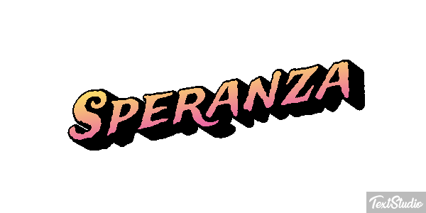 Speranza Effetto testo