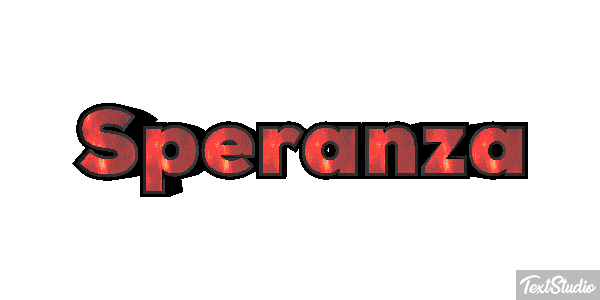 Speranza Effetto testo