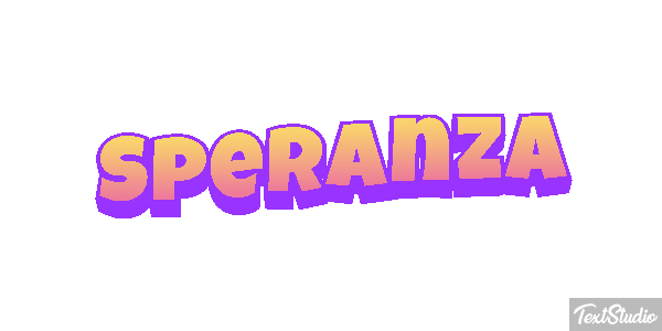 Speranza Effetto testo