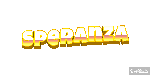 Speranza Effetto testo