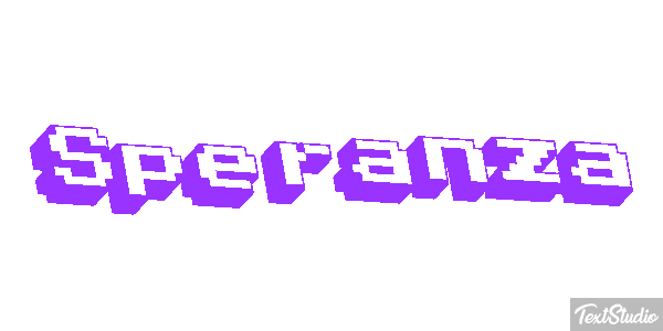 Speranza Effetto testo
