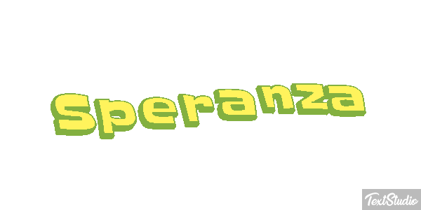 Speranza Effetto testo