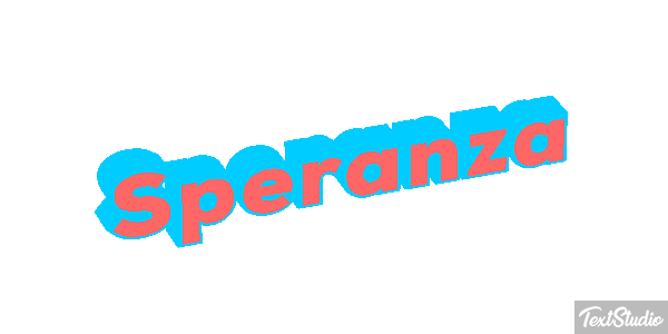 Speranza Effetto testo