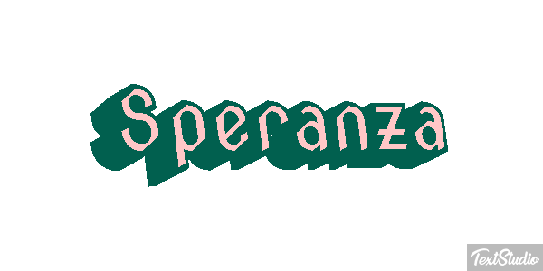 Speranza Effetto testo