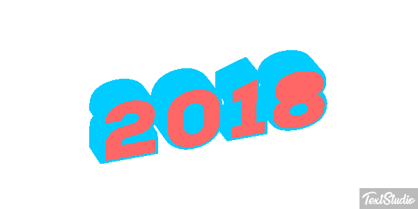 2018 Efecto de texto