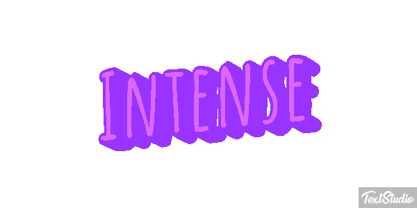 Intense Text effect